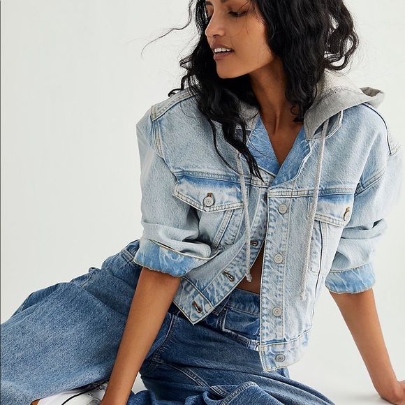 Newfree People Brando Denim Jacket 